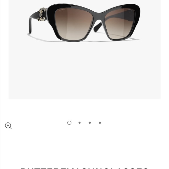 Chanel butterfly sunglasses New never used with original...